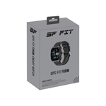 Supa Fly GPS FIT Form Smart Watch - Black