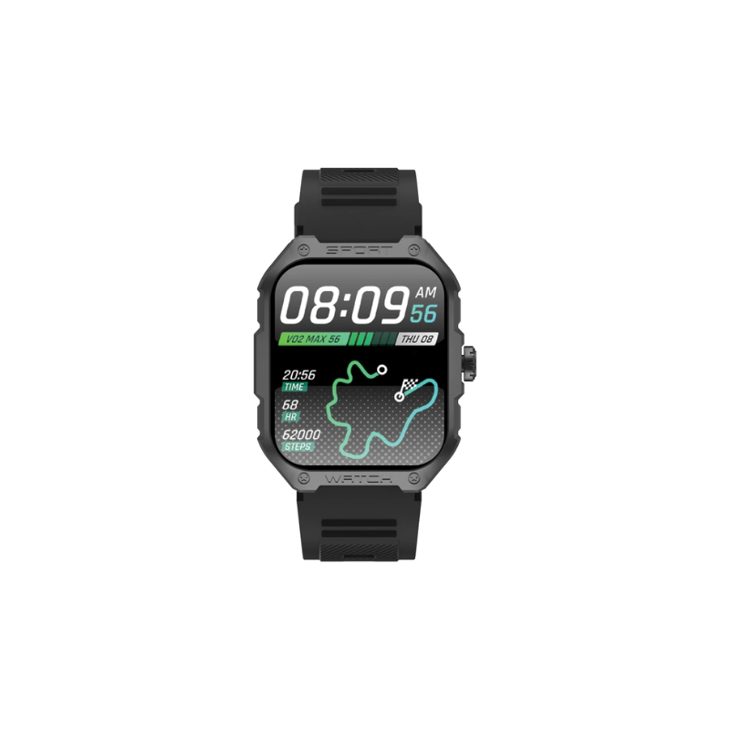 Supa Fly GPS FIT Form Smart Watch - Black