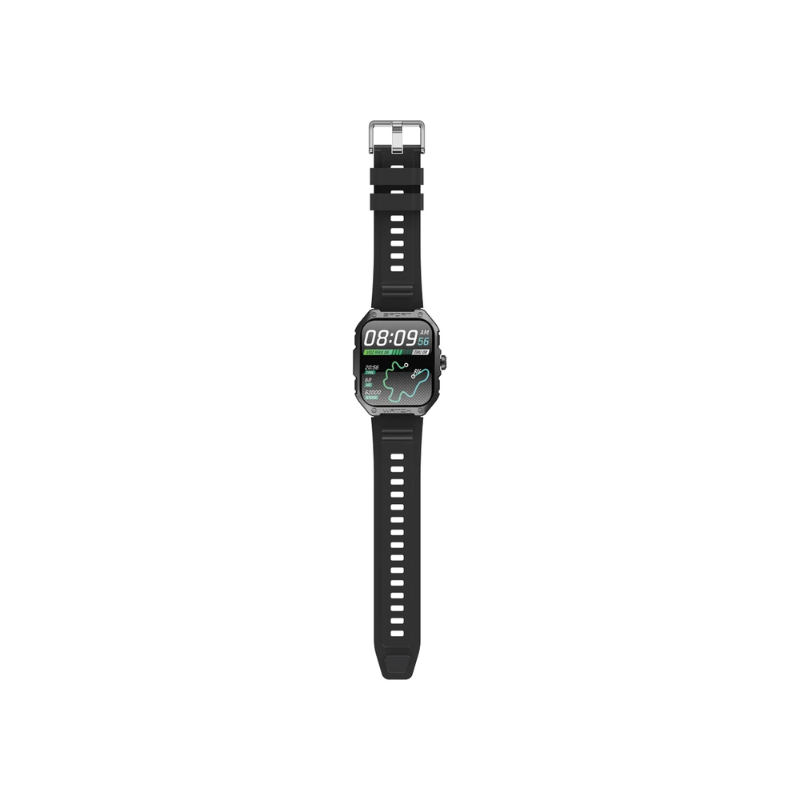 Supa Fly GPS FIT Form Smart Watch - Black