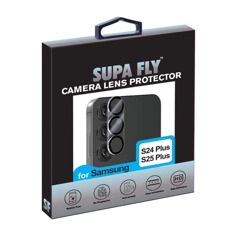 Supa Fly Camera Lens Tempered Glass Screen Protector Samsung Galaxy S25 Plus