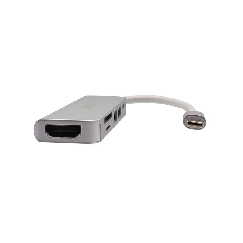 Supa Fly Multifunctional 6-in-1 Hub - Silver