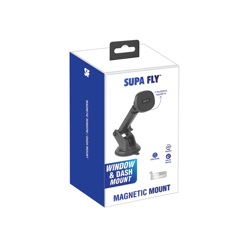 Supa Fly Magnetic Window or Dash Mount