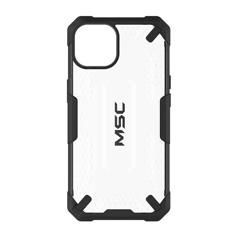 Supa Fly MSC Granite Case Apple iPhone 14 Plus - Clear / Black