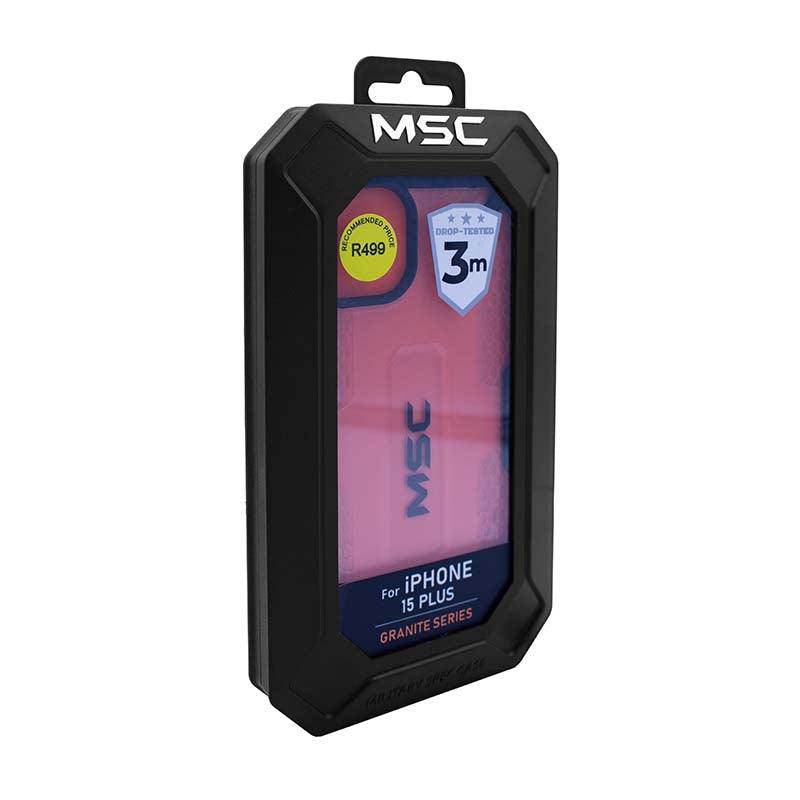 Supa Fly MSC Granite Case Apple iPhone 15 Plus - Clear