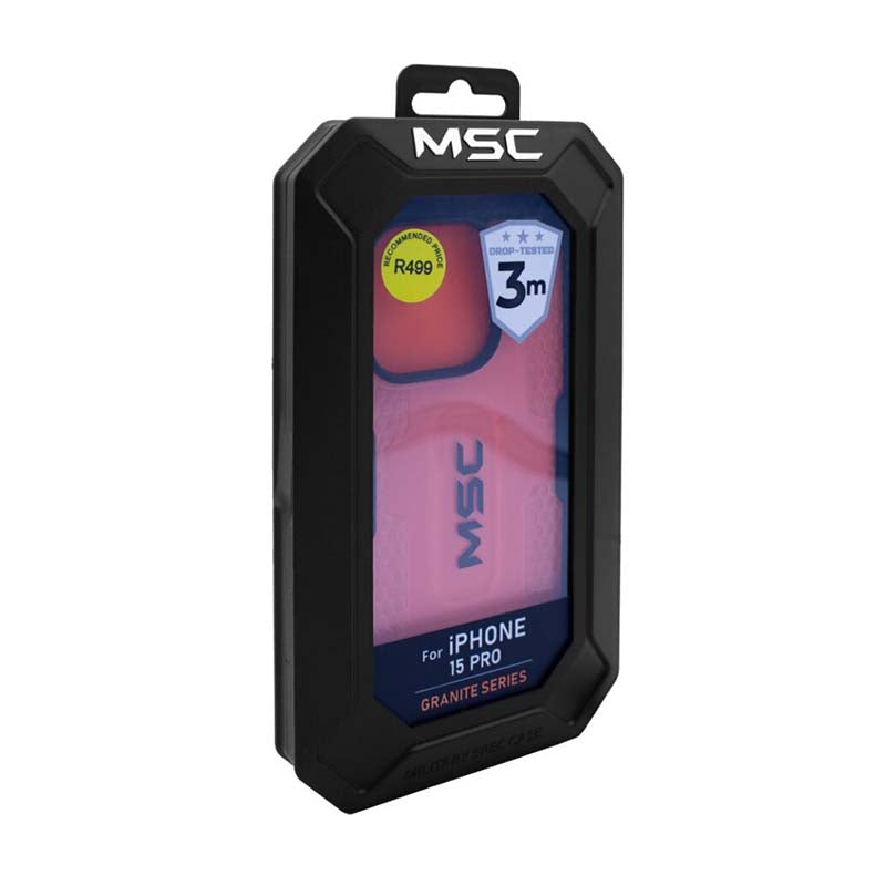 Supa Fly MSC Granite Case Apple iPhone 15 Pro - Clear