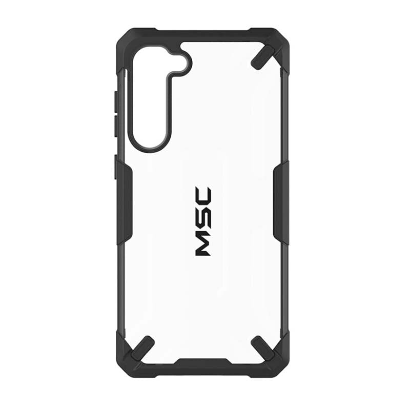 Supa Fly MSC Granite Case Samsung Galaxy S23 Plus - Clear / Black