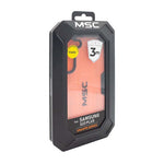 Supa Fly MSC Granite Case Samsung Galaxy S23 Plus - Clear / Black