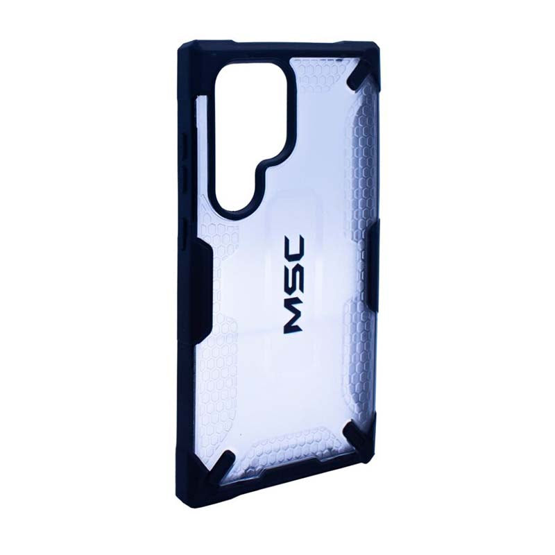 Supa Fly MSC Granite Case Samsung Galaxy S24 Ultra - Clear / Black