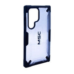 Supa Fly MSC Granite Case Samsung Galaxy S24 Ultra - Clear / Black