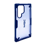 Supa Fly MSC Granite Case Samsung Galaxy S24 Ultra - Clear / Blue