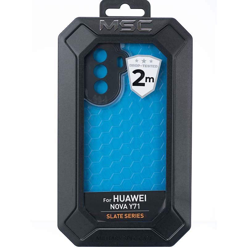 Supa Fly MSC Slate Case for Huawei Nova Y71 - Clear