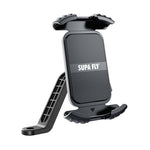 Supa Fly Motocycle Mirror Grip Mount - Black
