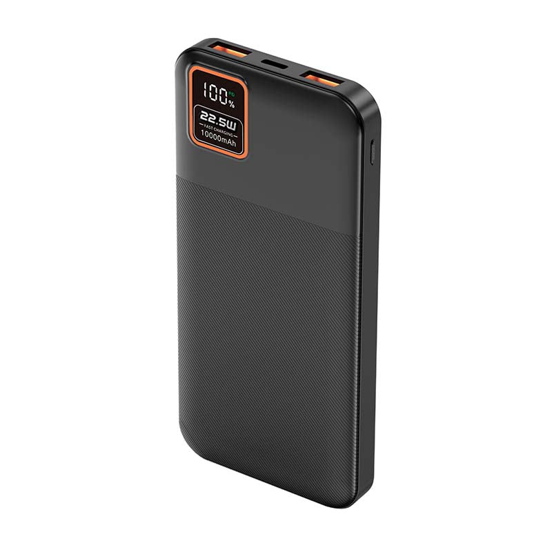 Supa Fly PD 22.5W 10000mAh Power Bank - Black