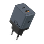 Supa Fly Signature Series 35W Type C & USB Dual Wall Charger - Grey