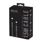Supa Fly Signature Series Type C to Type C Cable - Grey