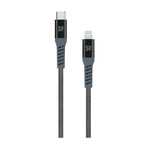 Supa Fly Signature Series Type-C to Lightning MFI Cable - Grey
