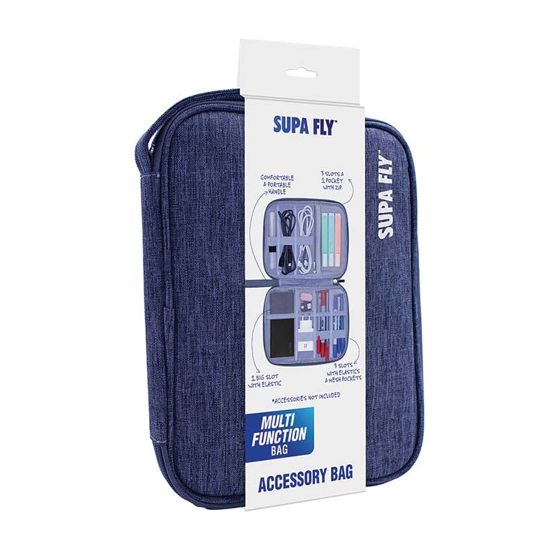 Supa Fly Multi Function Accessory Bag - Grey