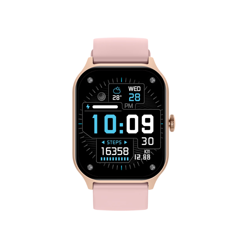 Supa Fly FIT Stamina Smart Watch - Rose Gold
