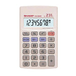 Sharp EL231 LB Pocket Calculator - Grey
