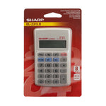 Sharp EL231 LB Pocket Calculator - Grey