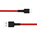 Xiaomi USB Type C Braided 1M Cable - Red
