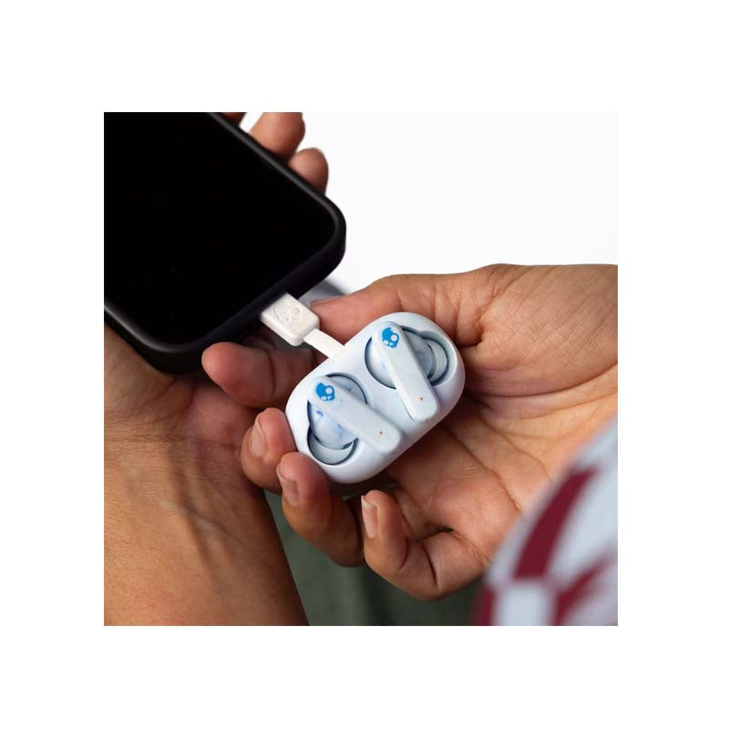 Skullcandy Ecobuds True Wireless Earbuds - Glacier Blue - Blue