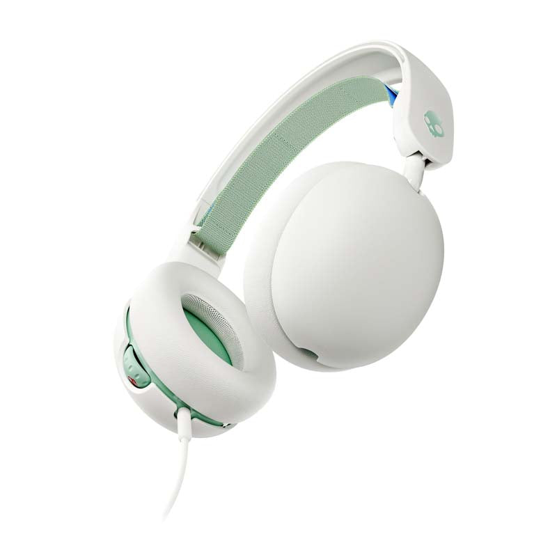 Skullcandy Grom Wired Kids Headphones - White - White