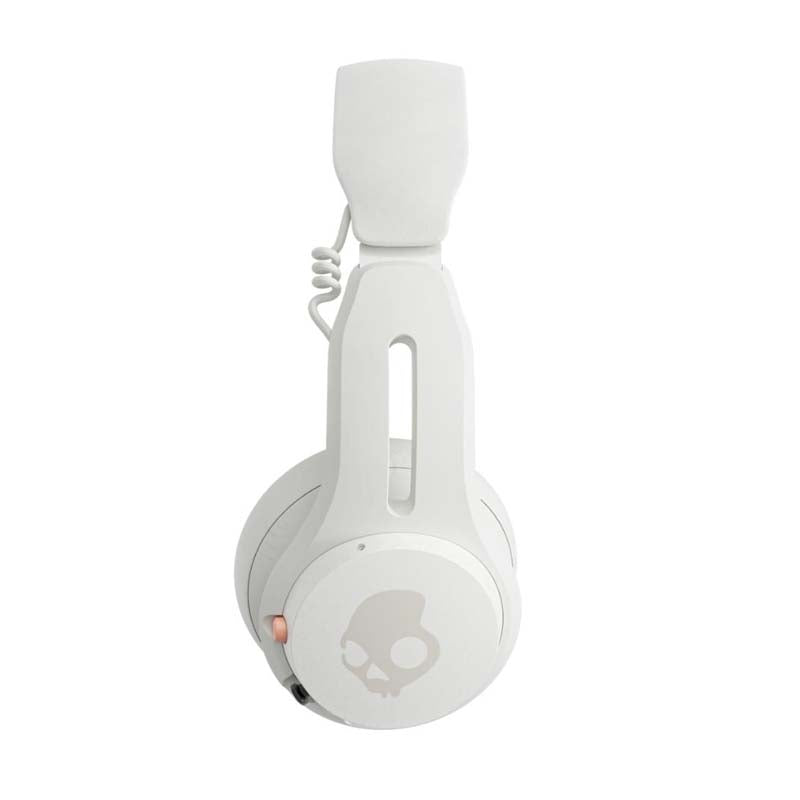 Skullcandy Icon ANC Wireless On-Ear Headphones - Bone / Orange - White/Orange