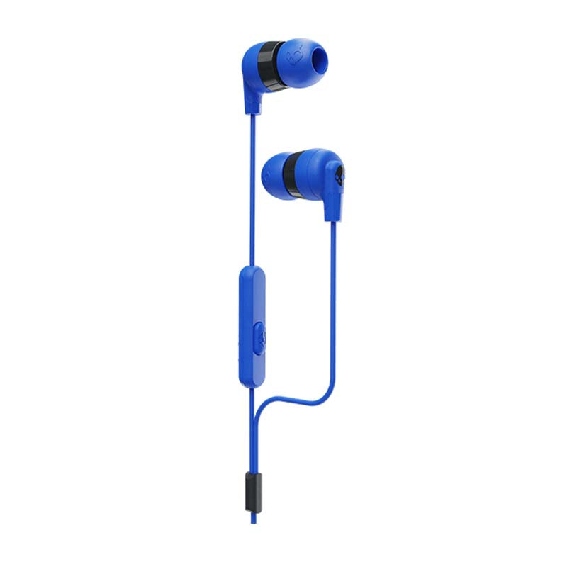 SkullCandy Inkd In-Ear Earbuds with Mic - Cobalt Blue - Blue