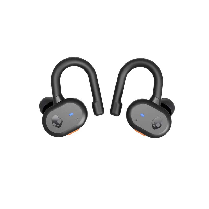Skullcandy Push Active True Wireless Earbuds - True Black/ Orange - Black