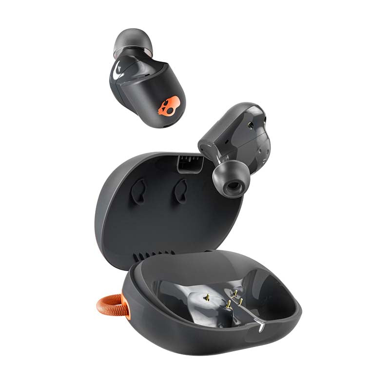 Skullcandy Sesh ANC Active True Wireless Earbuds â€“ Black / Orange - Orange / Black