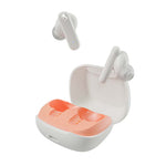 Skullcandy Smokin Buds True Wireless Earbuds - White / Orange - White/Orange