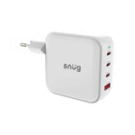 Snug 4 100W Port PD GaN Wall Charger - White