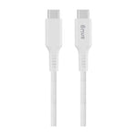 Snug Type C To Type C 60W Magnetic Braided Cable 1.2m - White