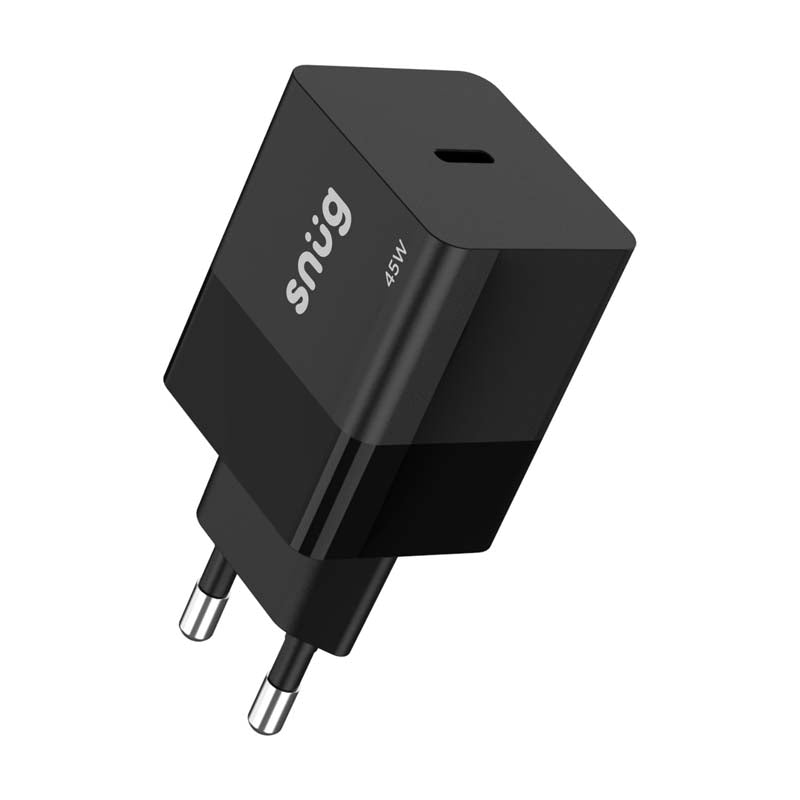 Snug 1 Port 45W PD Home Charger - Black