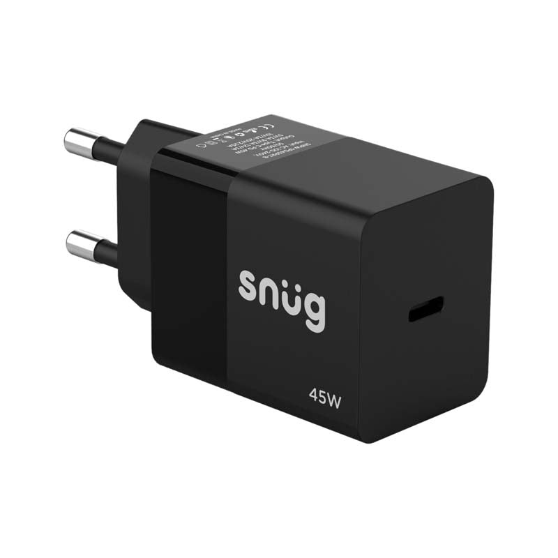 Snug 1 Port 45W PD Home Charger - Black