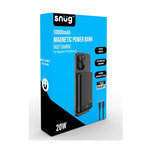 Snug 10000mAh Magnetic Powerbank - Black - Black