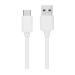 Snug 18W USB To Type C Cable 2m - White - White