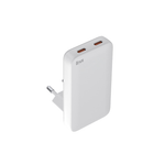 Snug 2 Port PD GaN Slim Wall Charger 45W - White - White
