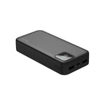 Snug 20000mAh Square Digital PD Powerbank - Black - Black