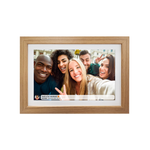 Snug Digital Photo Frame With Frameo 16GB 10.1Inch - White - White