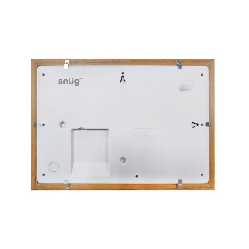 Snug Digital Photo Frame With Frameo 16GB 10.1Inch - White - White
