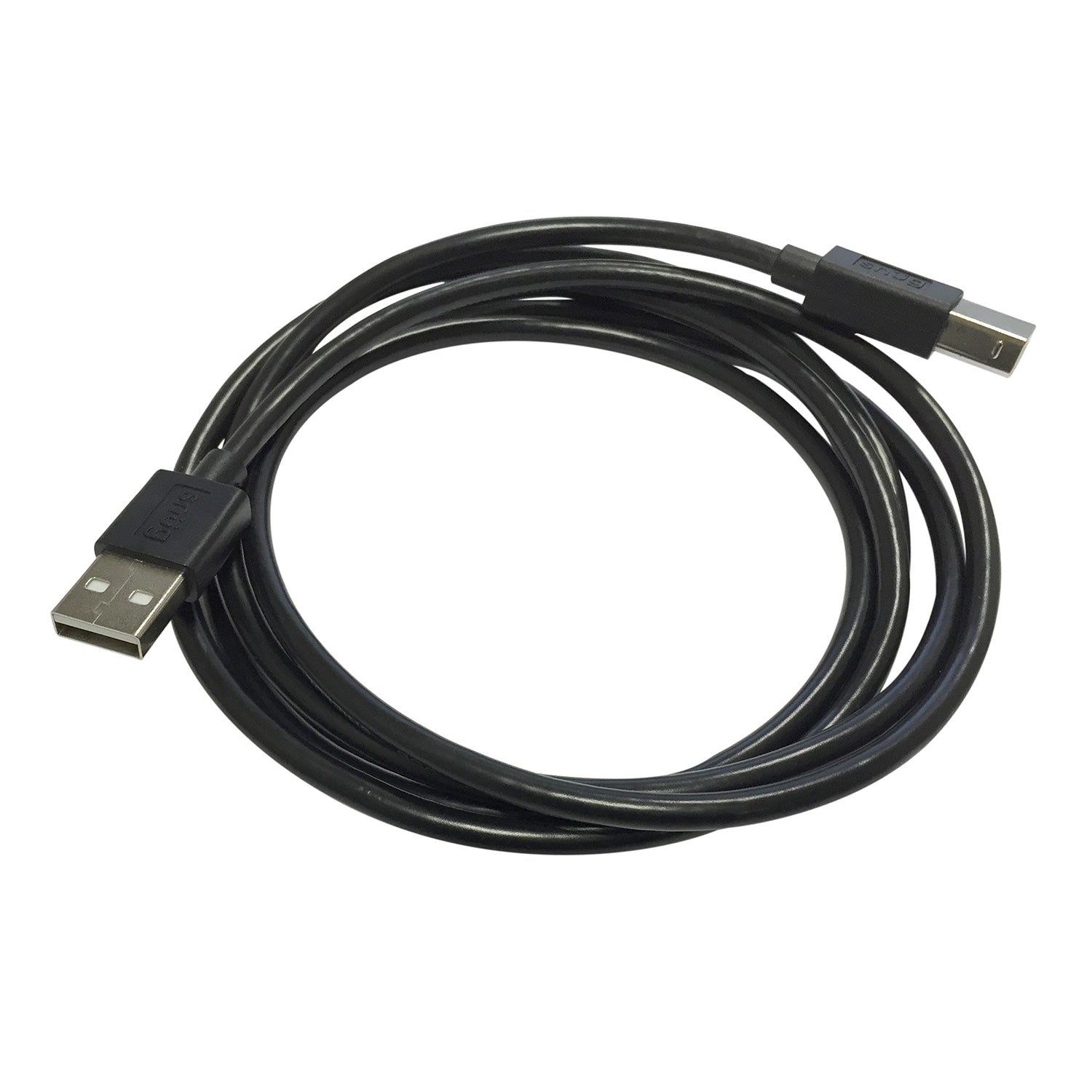 Snug Hi Speed USB 2.0 A to B Cable 3M - Black - Black