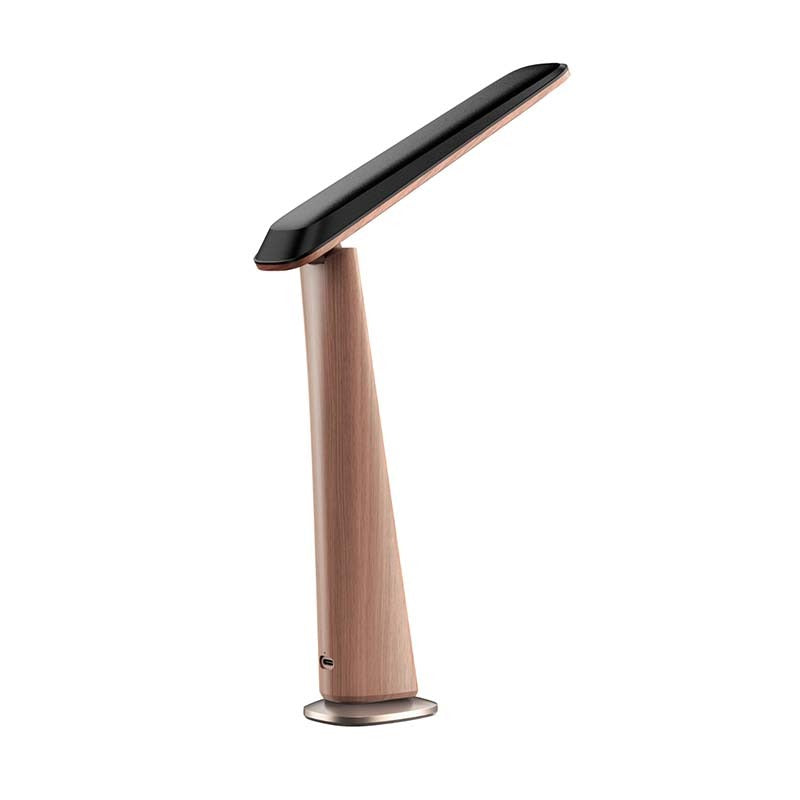 Snug LED Desk Lamp - Wood - Rose Gold
