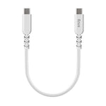 Snug Type C To Type C Cable 60W 25cm - White - White