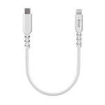 Snug Type C To MFI Lightning Cable 30W 25cm - White - White
