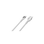 Snug USB To Type-C Silicone Cable 1.2 Meter - White - White