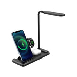 Snug Wireless 4-In-1 LED Lamp Charger 15W - Black - Black