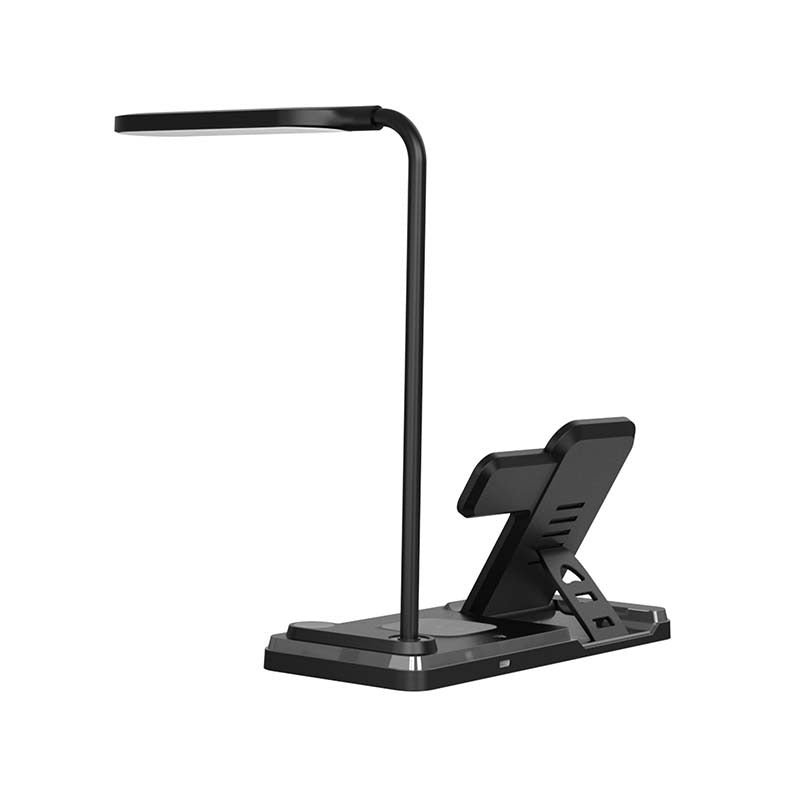 Snug Wireless 4-In-1 LED Lamp Charger 15W - Black - Black
