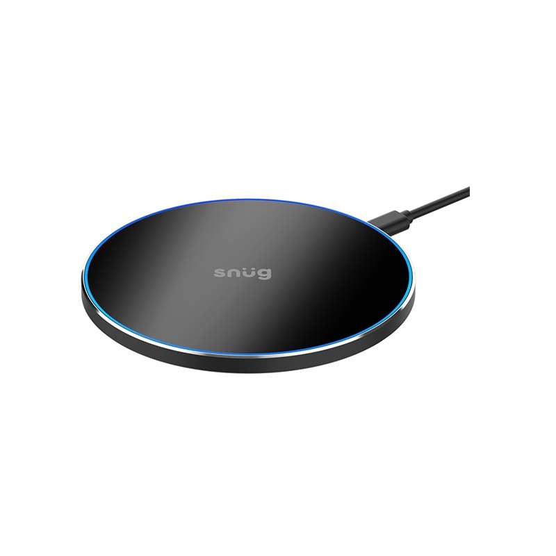 Snug Wireless Pad Charger 15W - Black - Black
